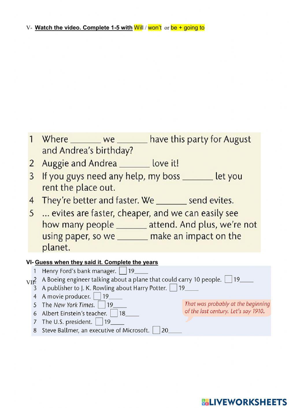 New opportunities---Test