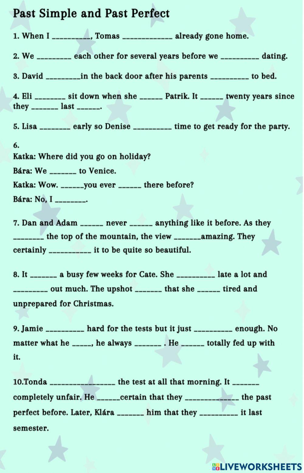 3rd year 3rd term test