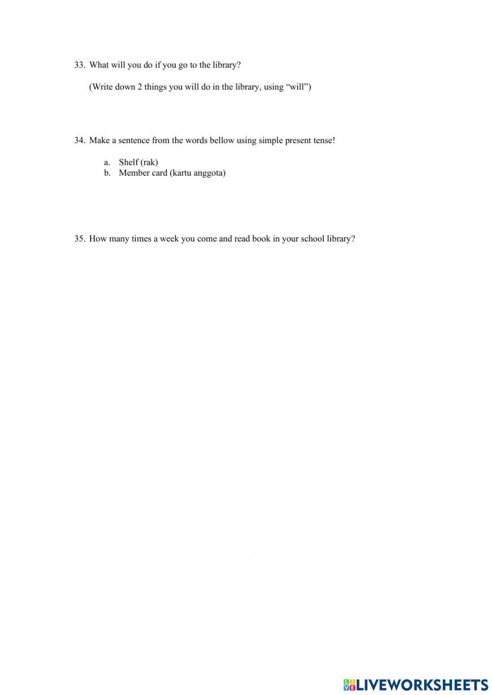 Soal PAS bahasa inggris kls 8