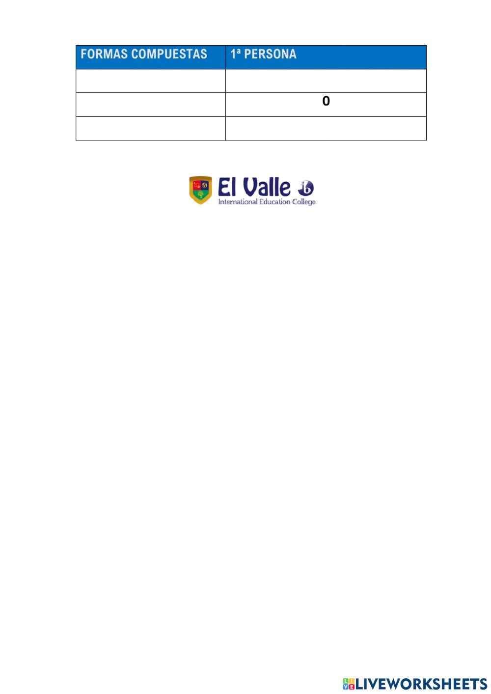 Práctica  la conjugación III