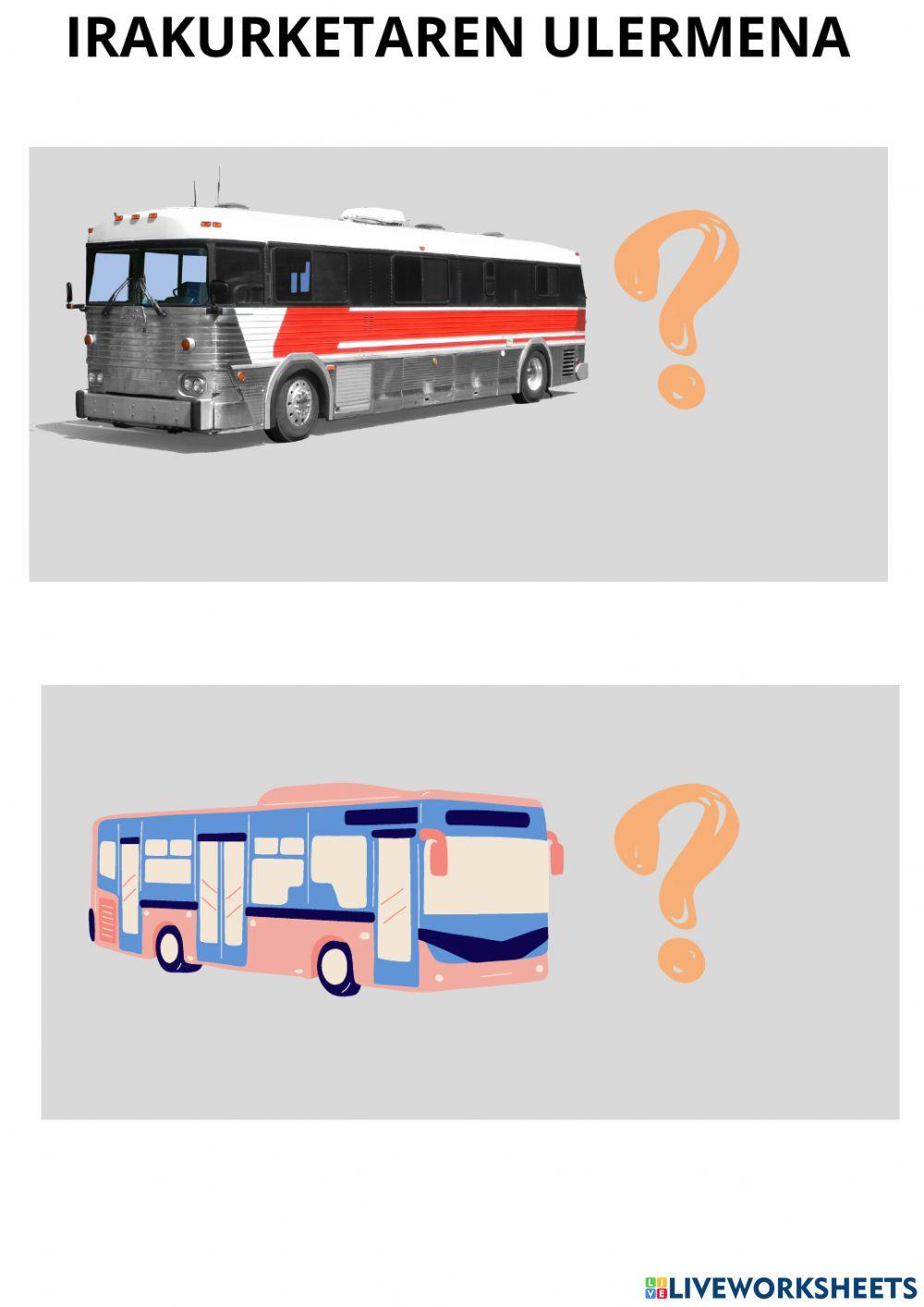Autobusen fitxa