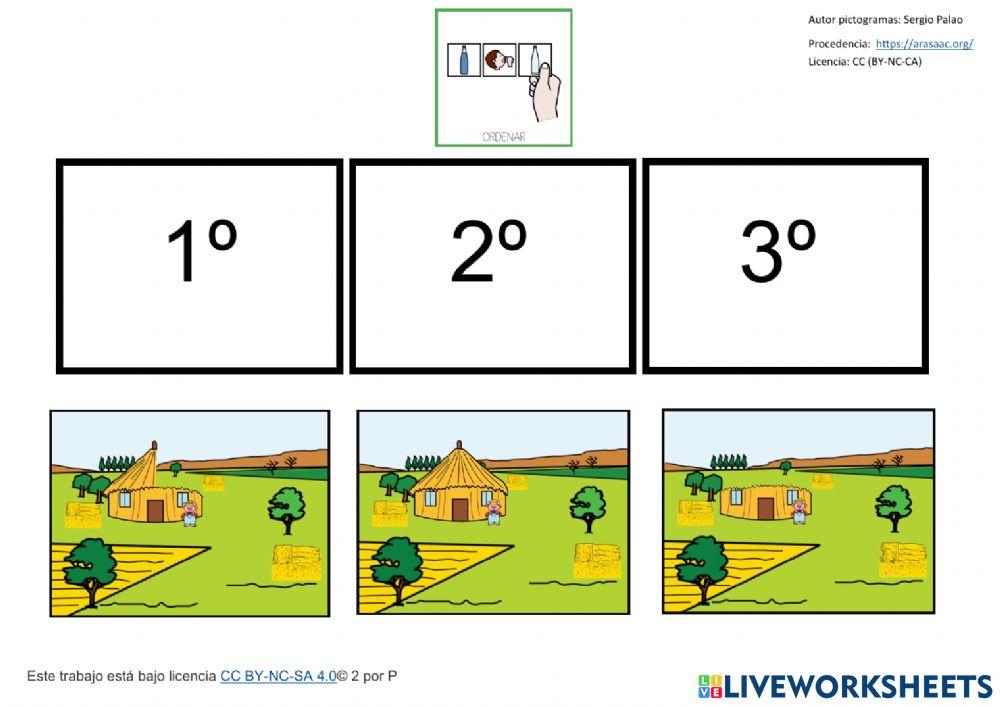 Actividades con -Los 3 cerditos-