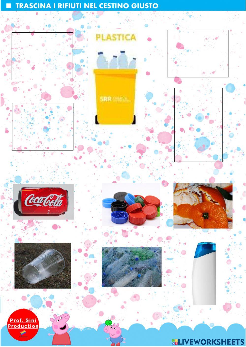 Imparare a differenziare i rifiuti