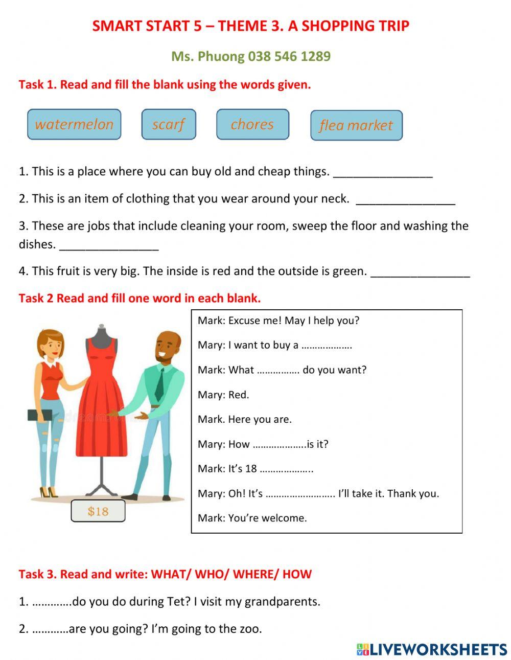 Review theme 3 - grade 5