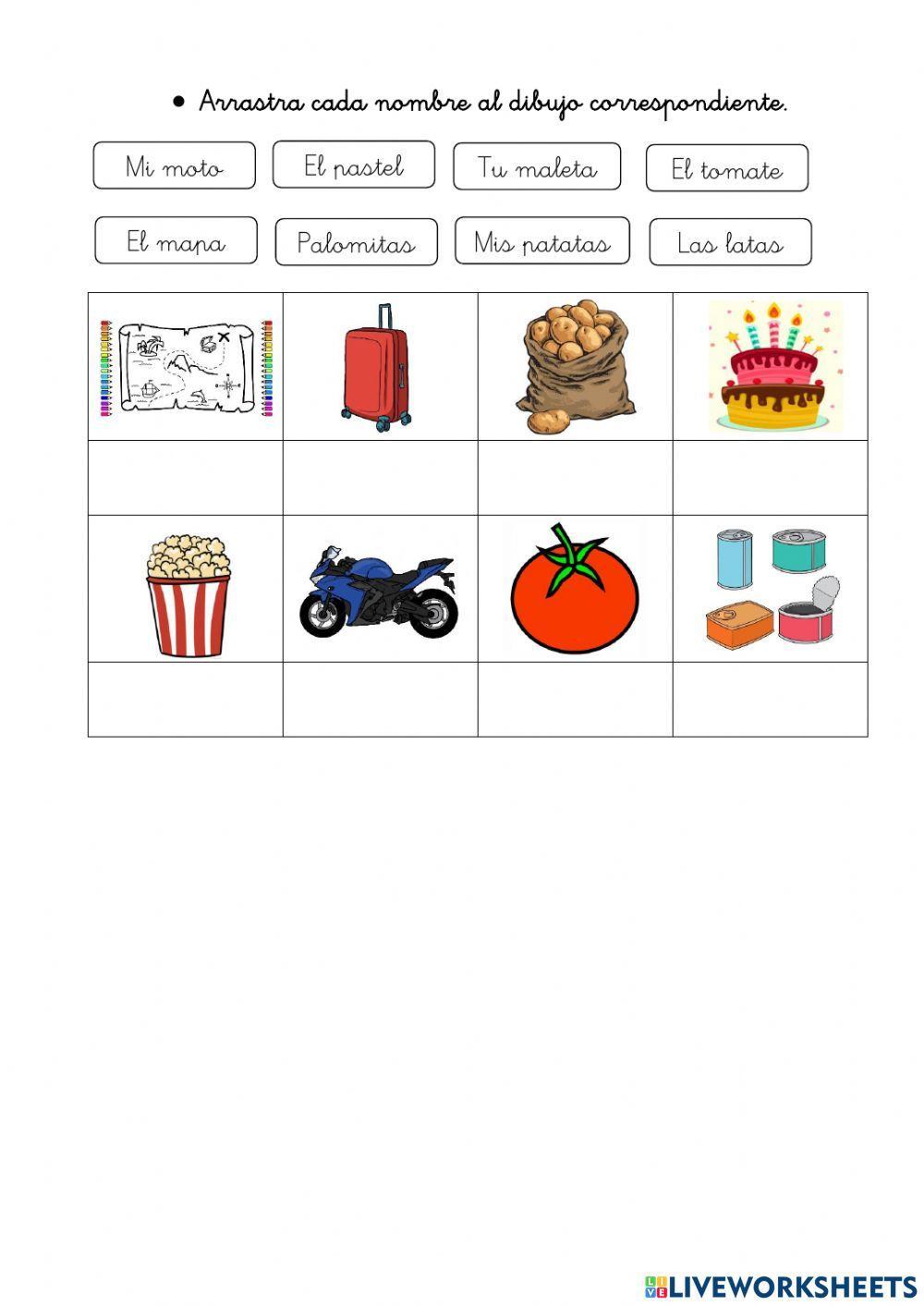Fichas de lectura comprensiva