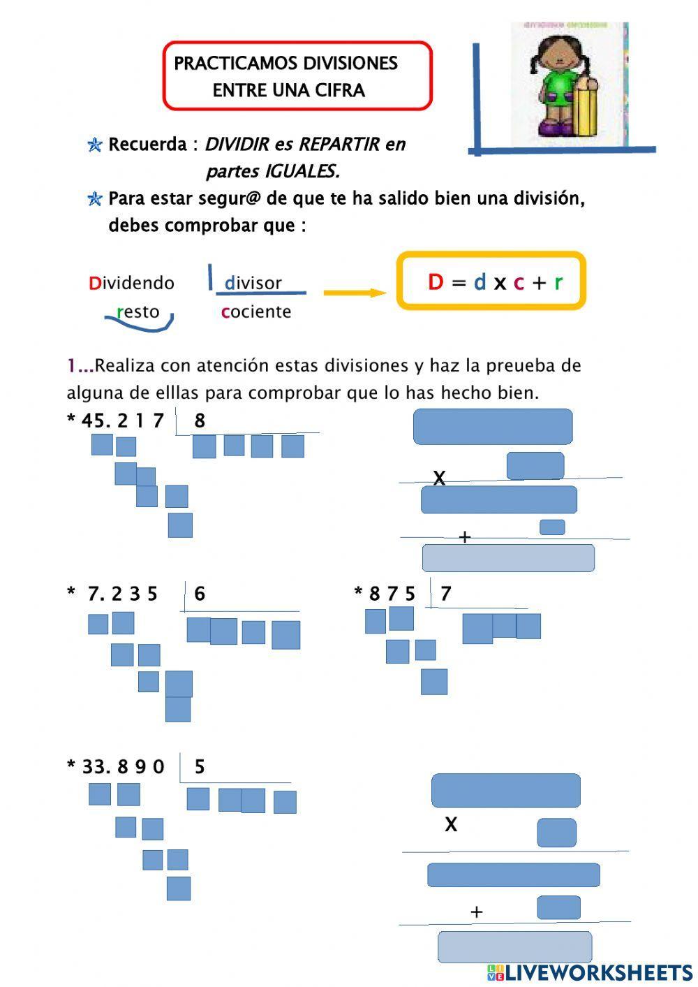División entre una cifra