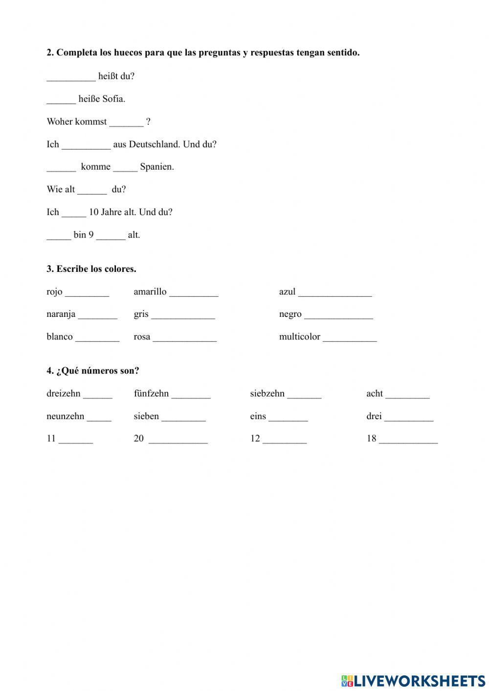 Repaso Alemán P4 1° Evaluación