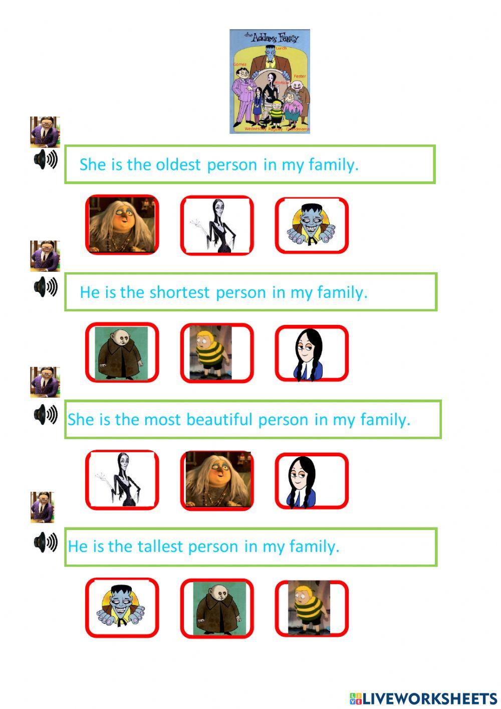 The fattest person in my family.