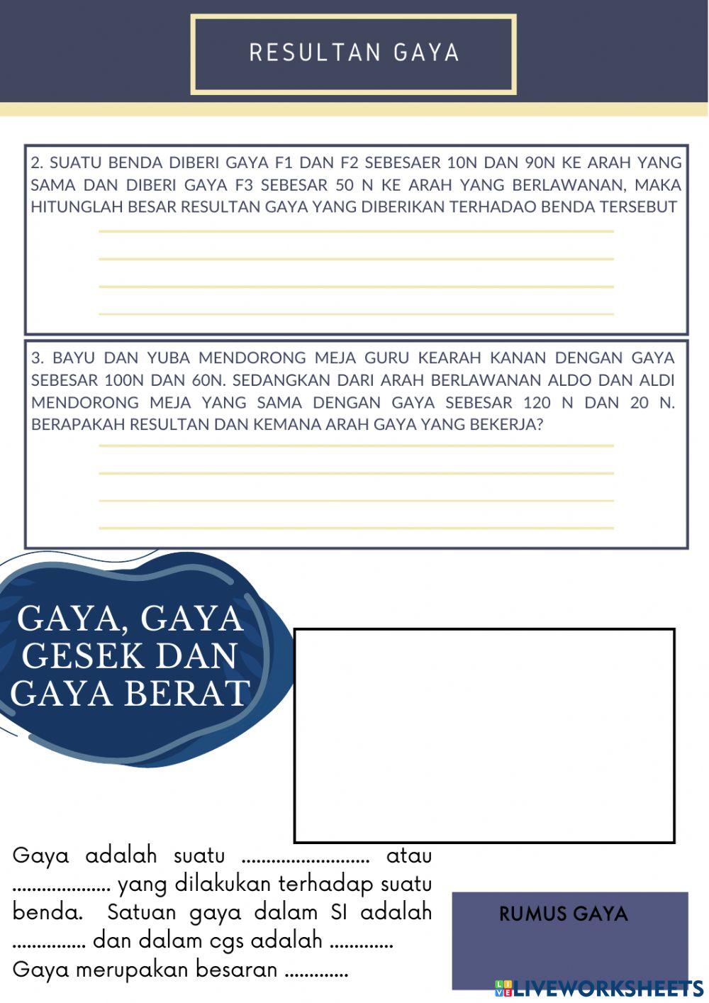 FIX GAYA DAN HUKUM NEWTON 2