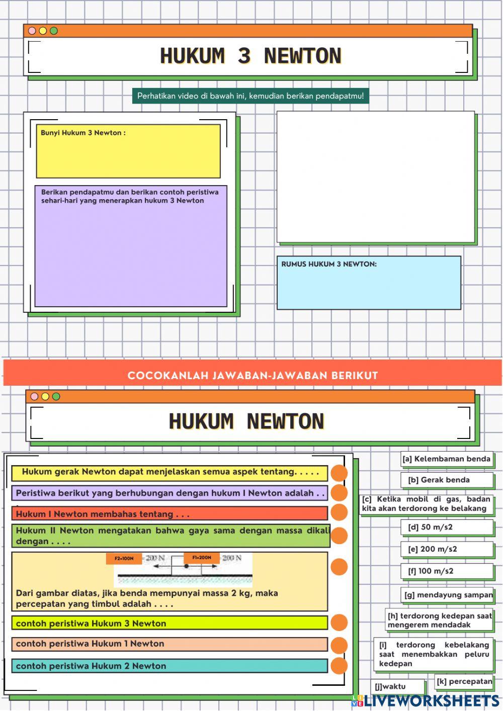 FIX GAYA DAN HUKUM NEWTON 2