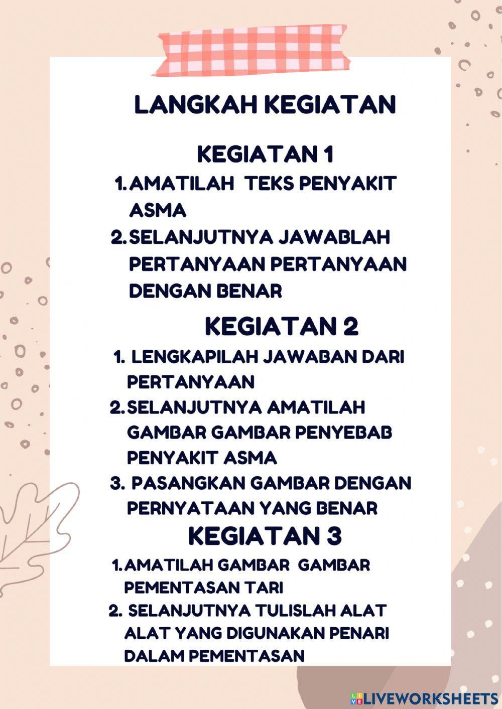 LKPD Kelas 5 Tema 2 Subtema 2 Pembelajaran 2