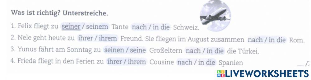 JuKu A 1.2. LEktion 13: Zu wem wohin
