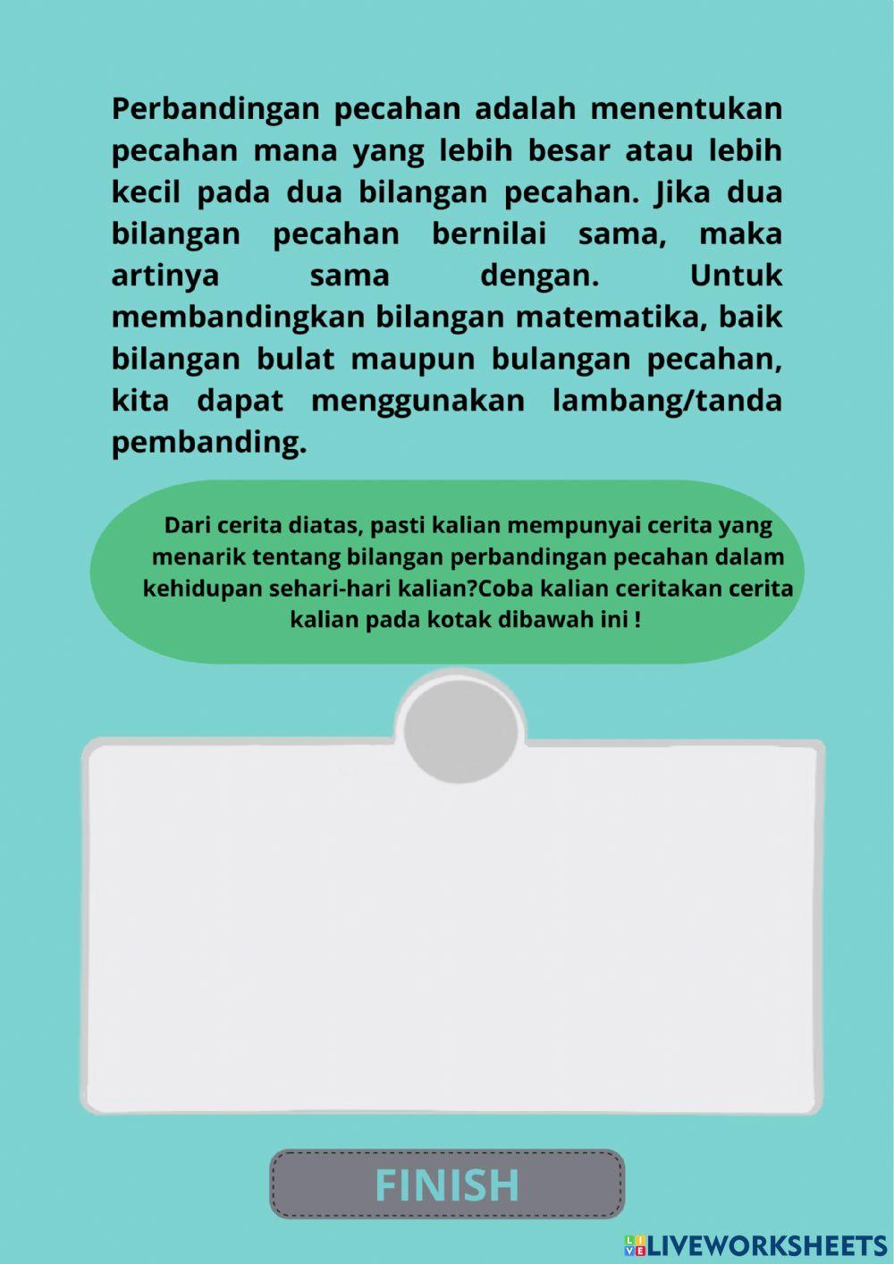 Materi pecahan