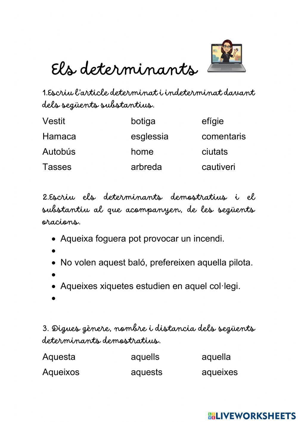 Els determinants