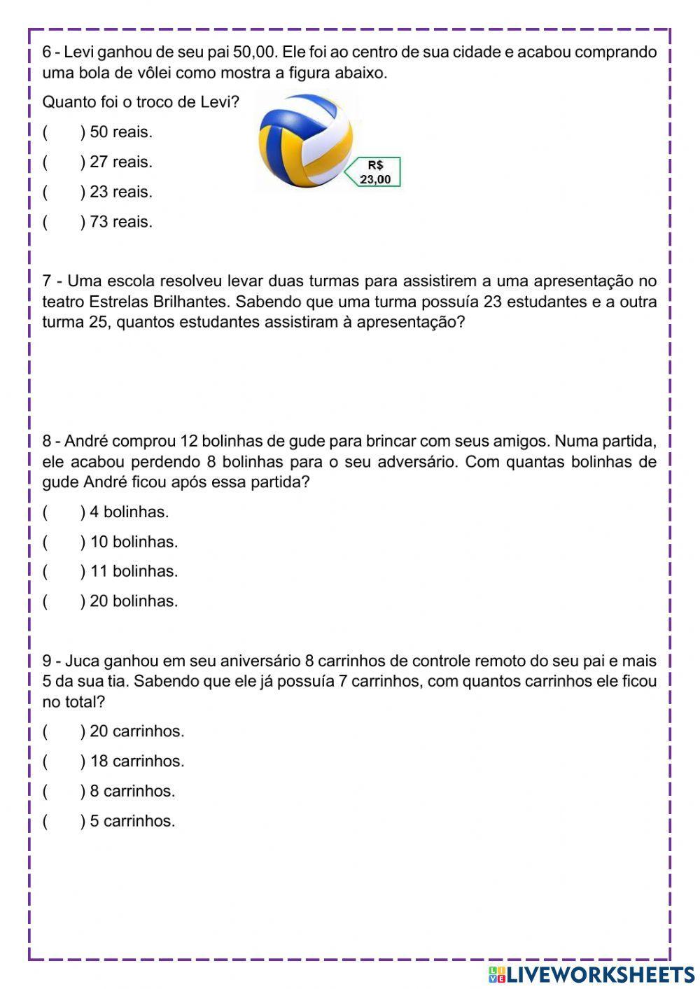 Situações Problemas 2