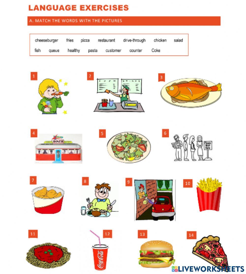 Language exercise worksheet | Live Worksheets
