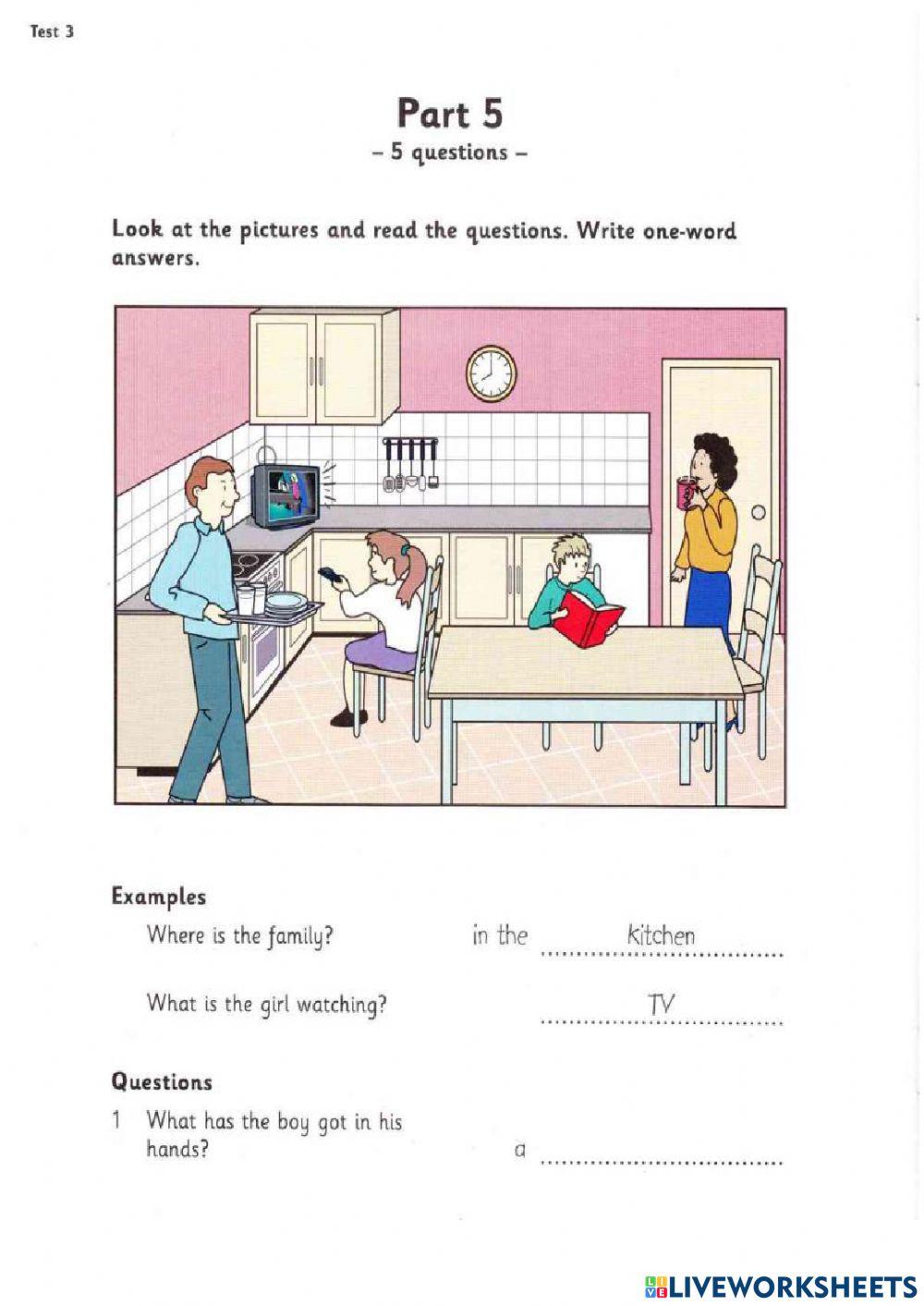 Starter listening test
