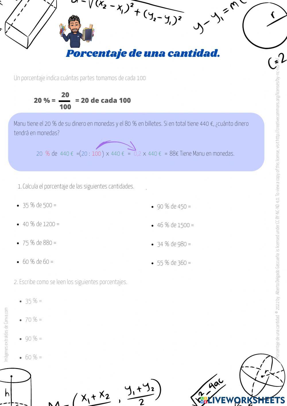 Porcentajes