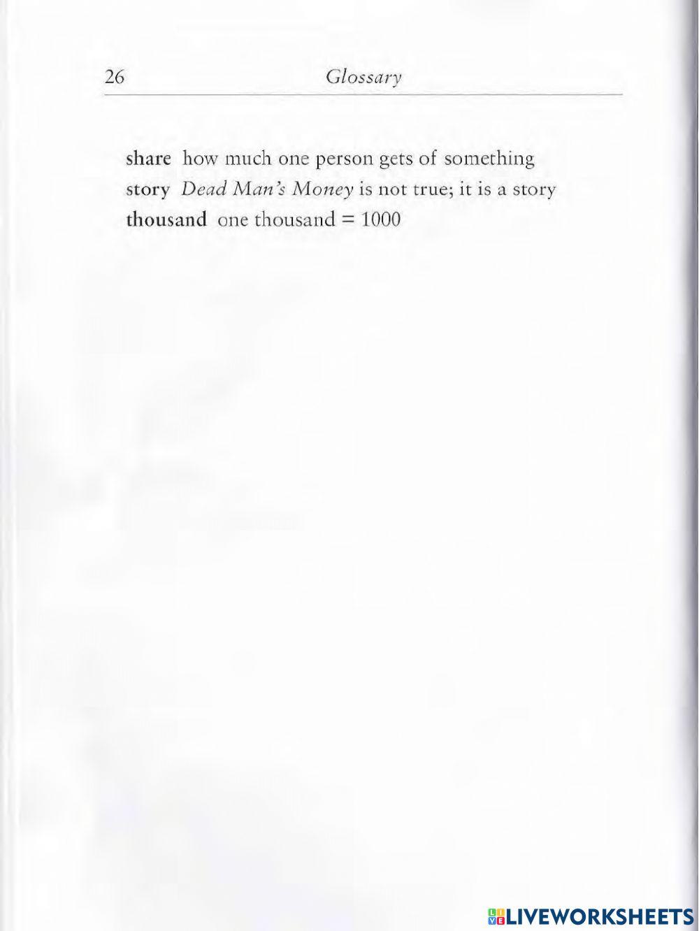 A Dead Man's Money Part 3