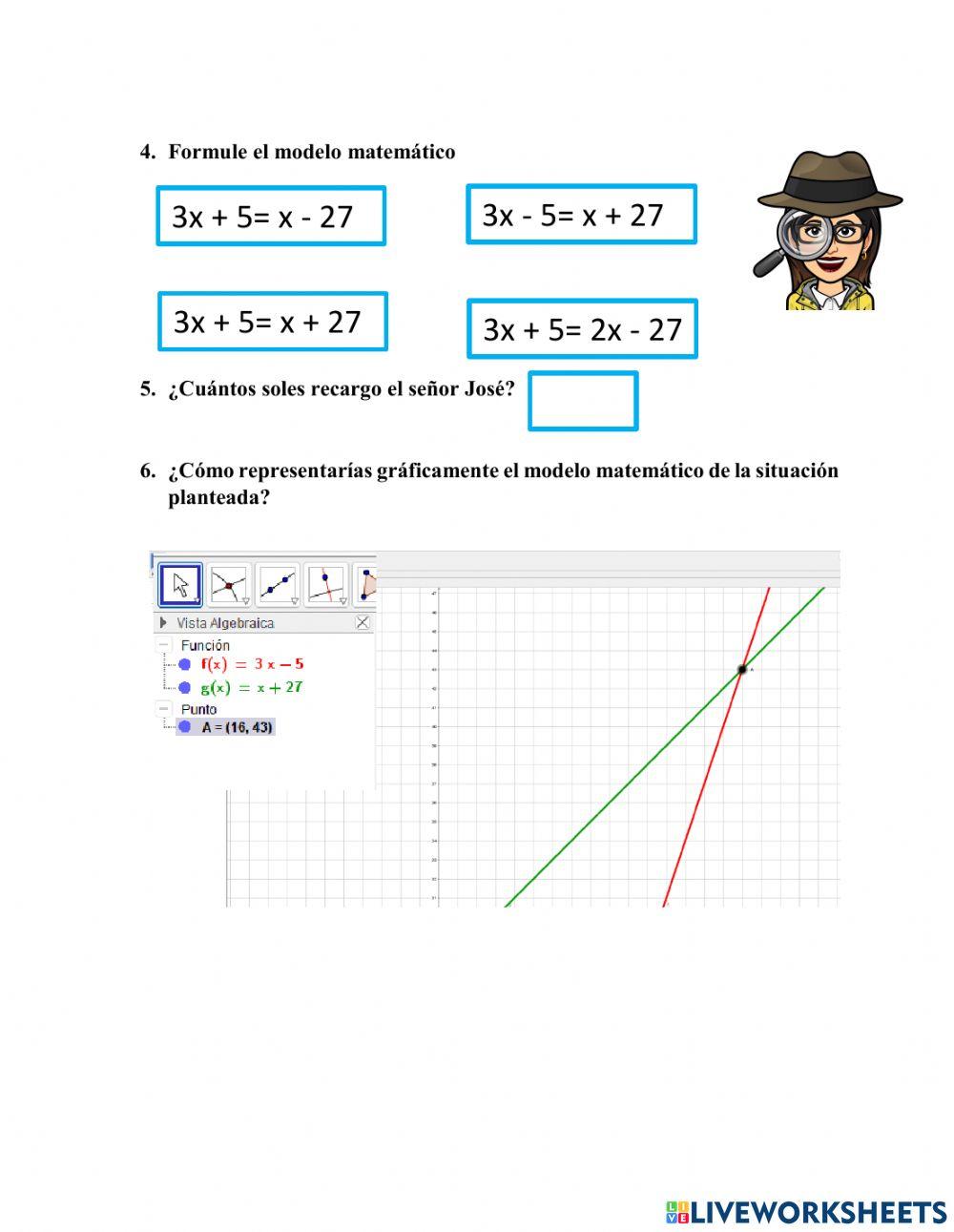 Ecuaciones de primer grado