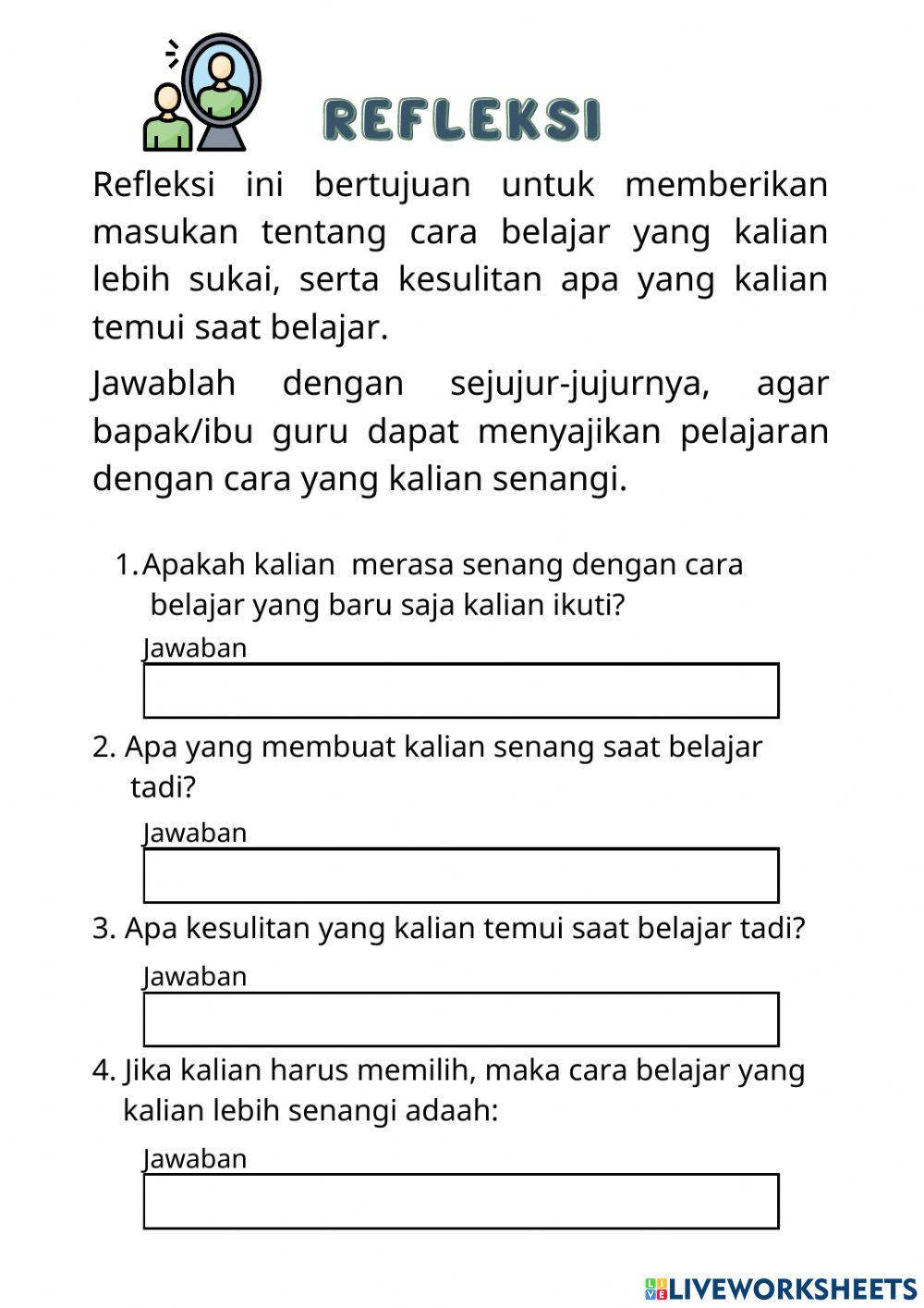 LKPD Mat 7 Bab 2 Aljabar