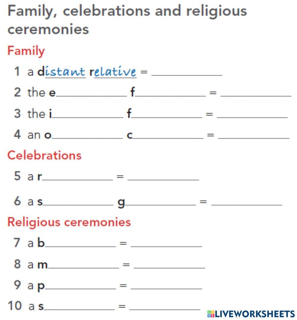 Focus 4 2.1 Vocabulary