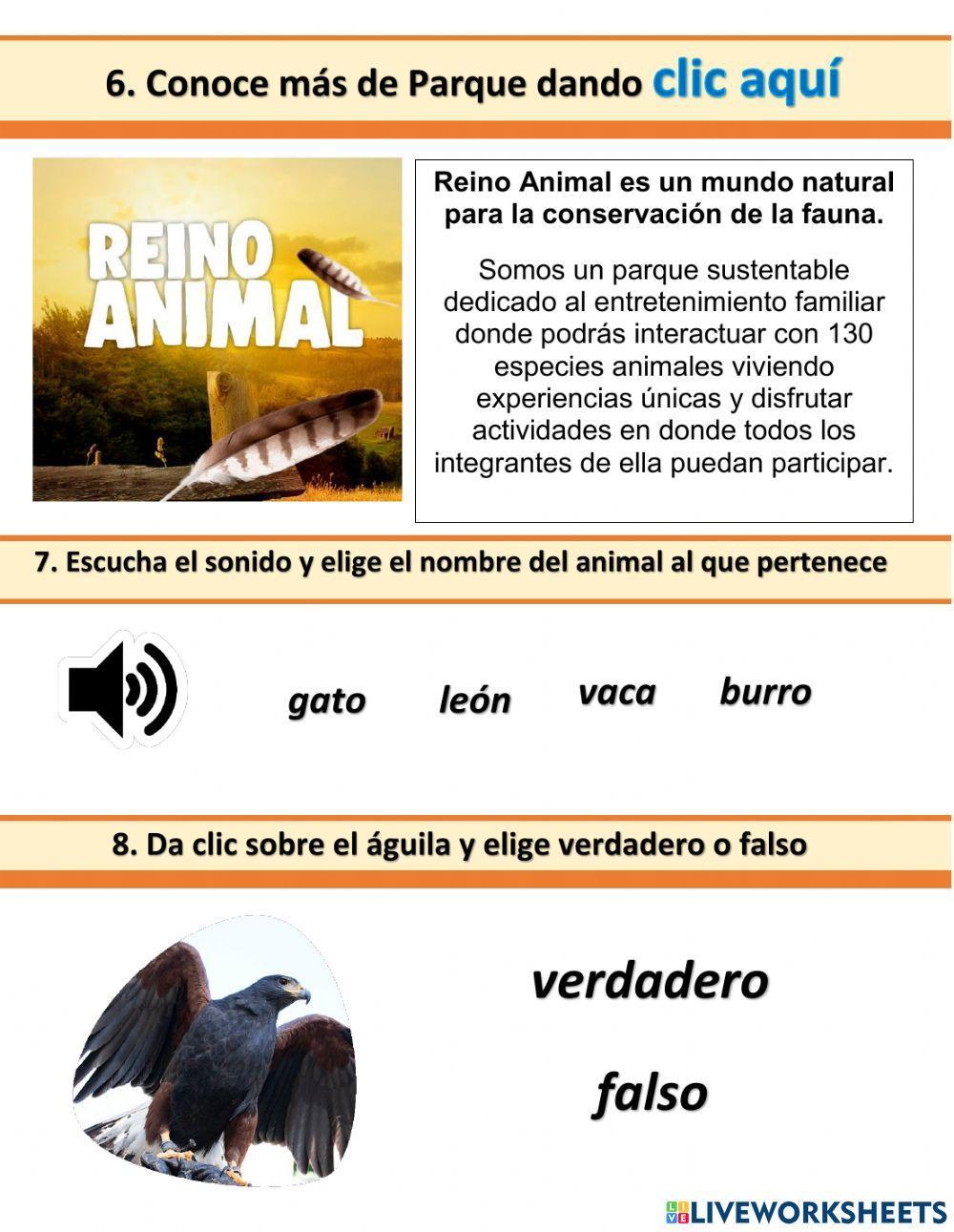 El reino animal