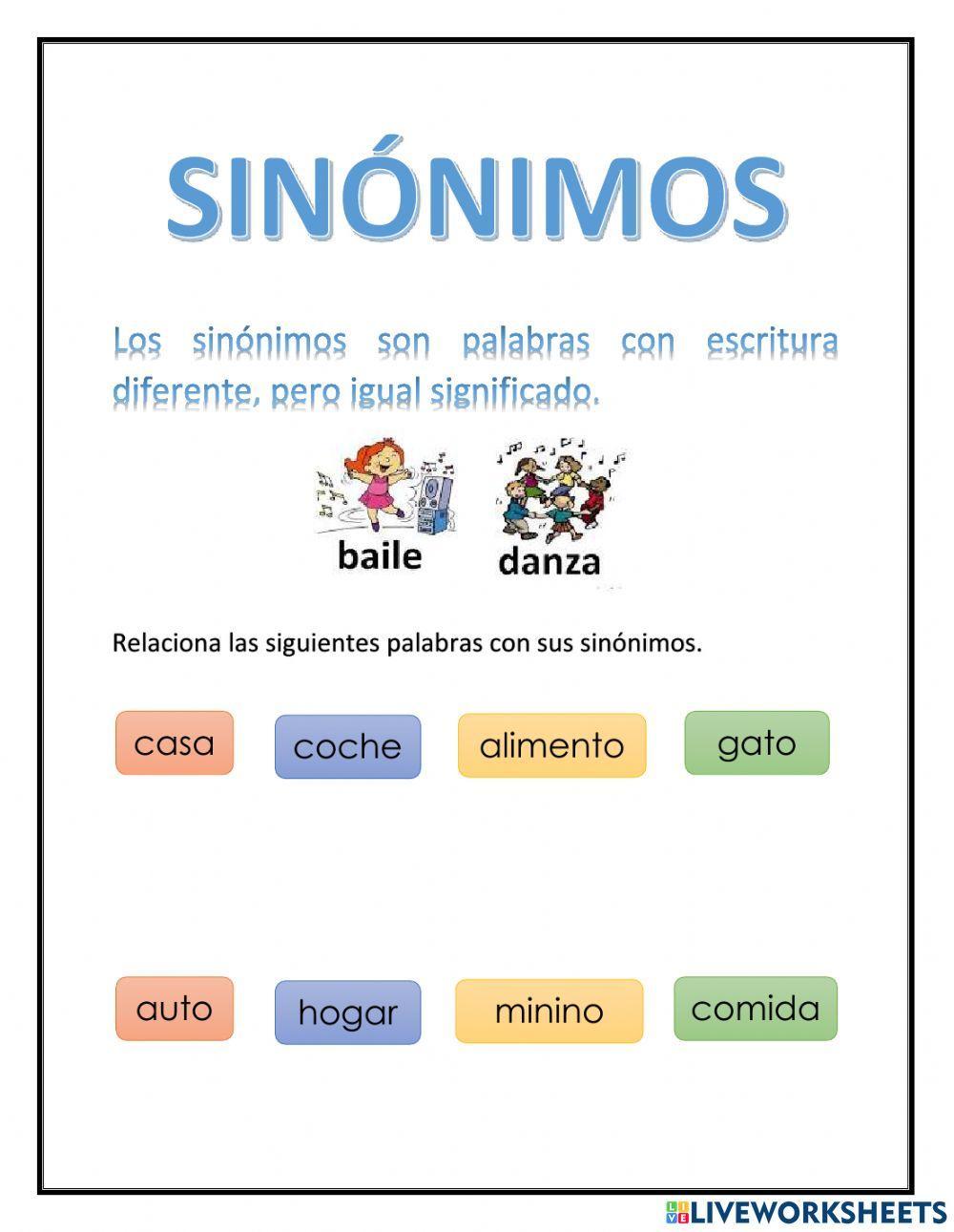 Sinónimos