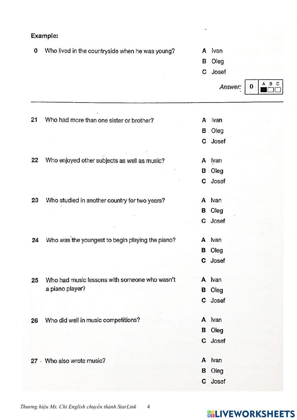 Foreign Teacher-S6-WEEK 15-U3&4-VOCAB REVISION