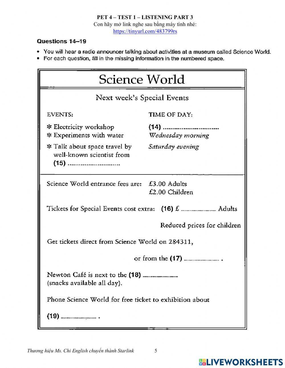 Foreign Teacher - S7 - Week 15 - U5- Vocabulary 2