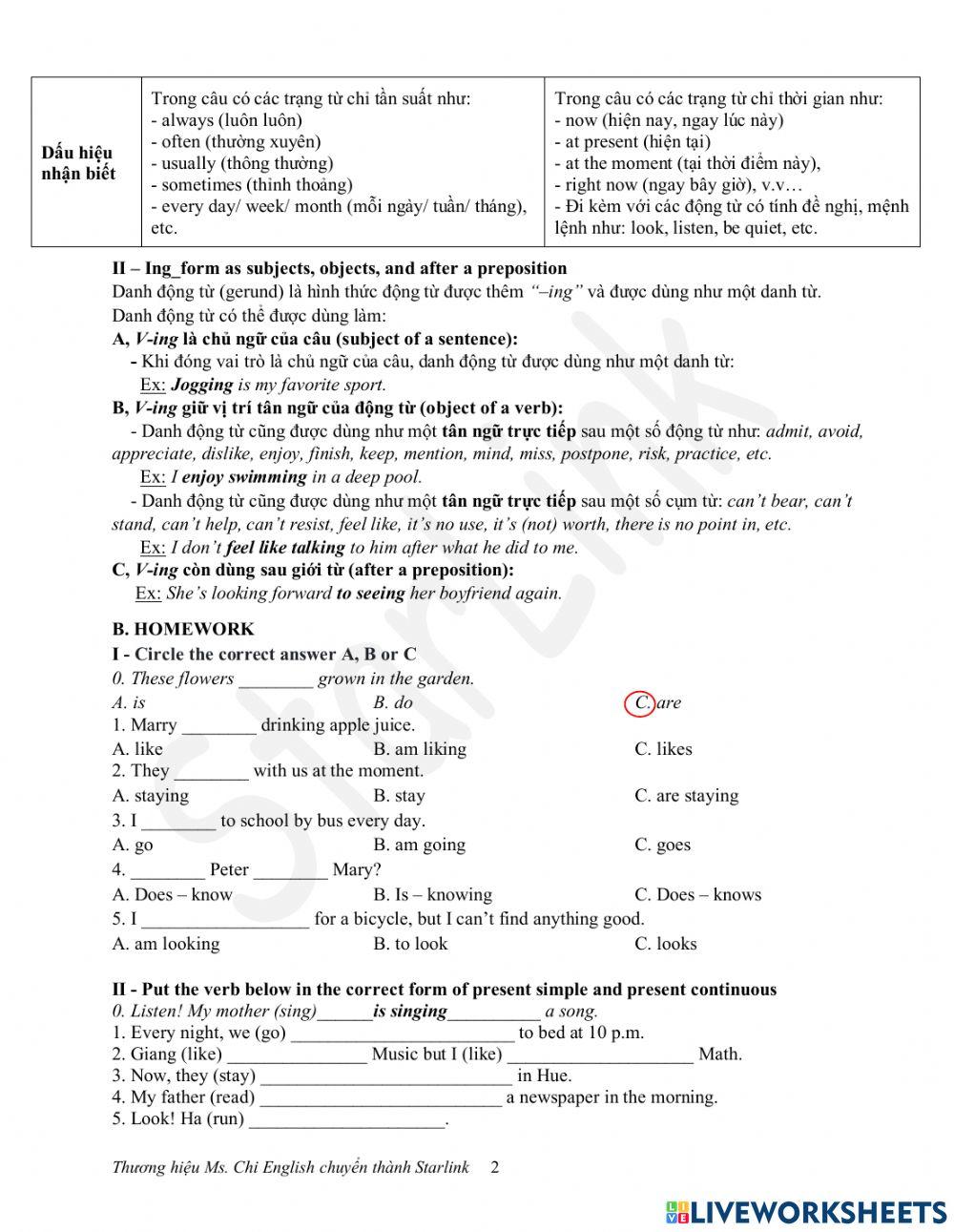 Viet Teacher - S7 - Week 15 - U5 - Grammar 2