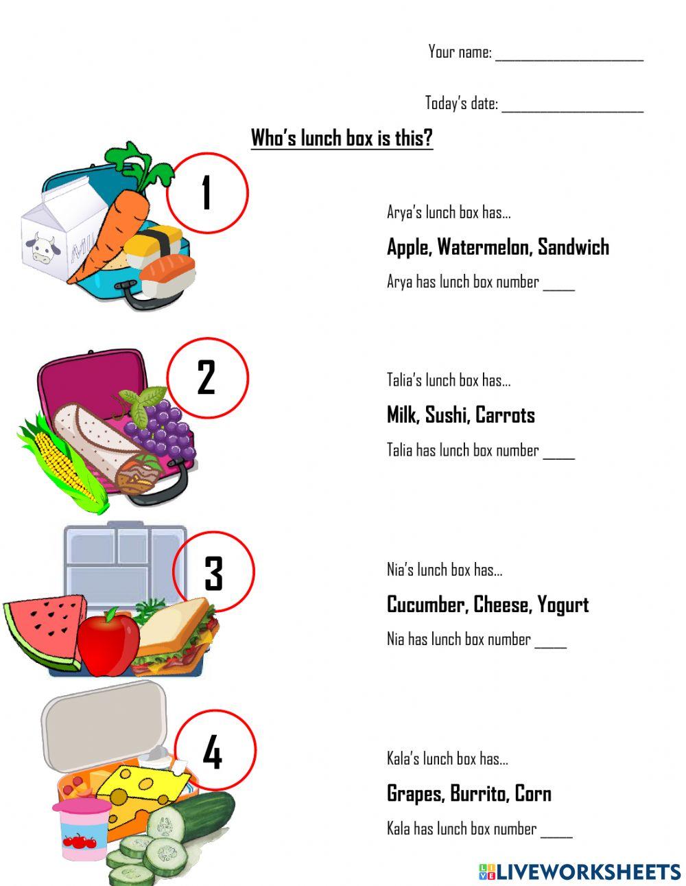 Who's lunch box is this?