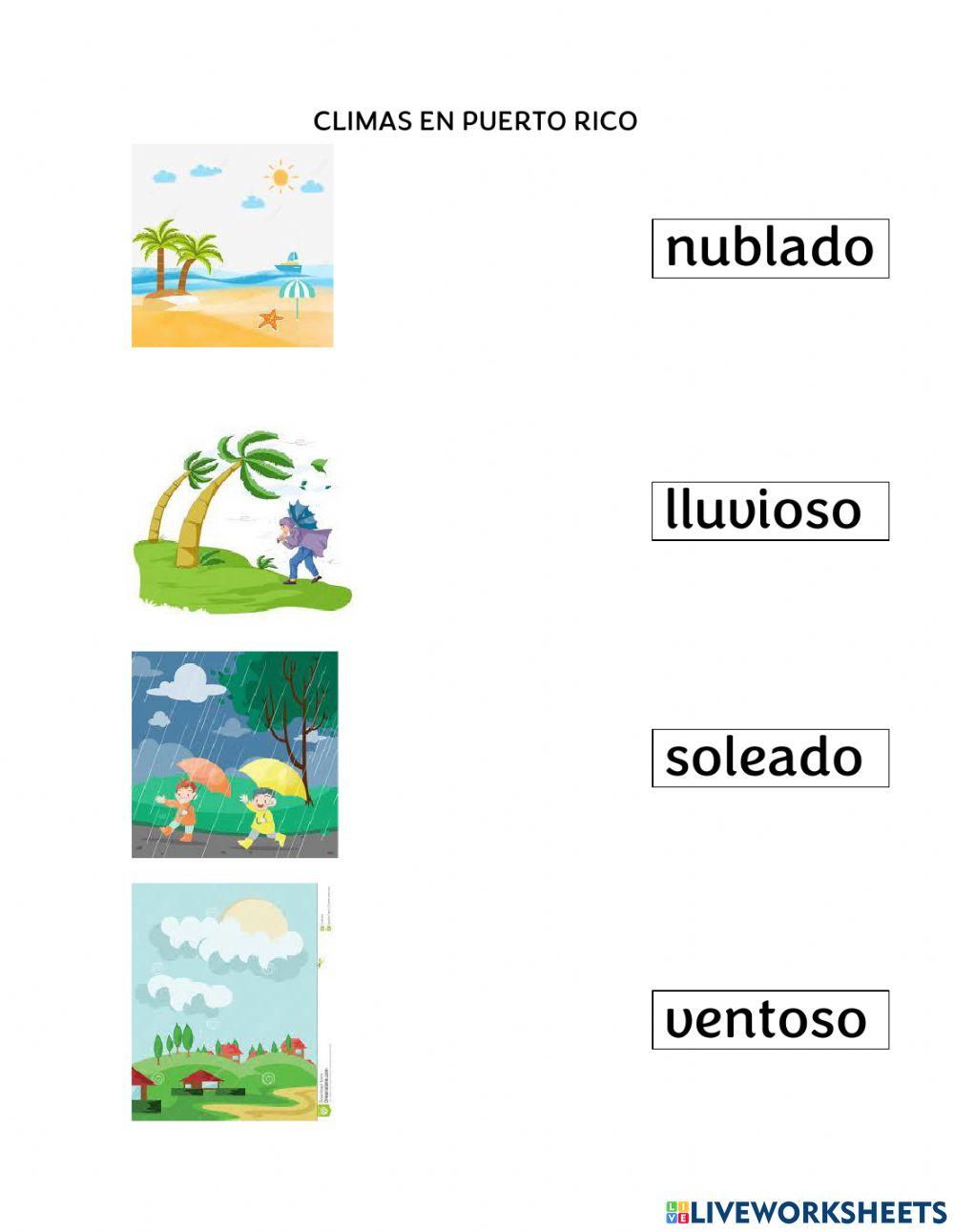 CLIMAS EN PUERTO RICO