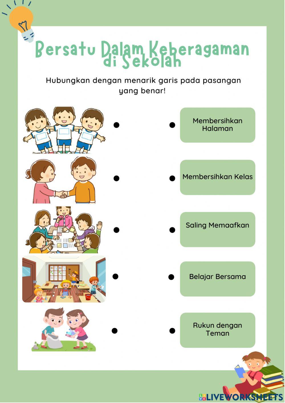LKPD PKn Kelas 2 Tema 4 Subtema 2
