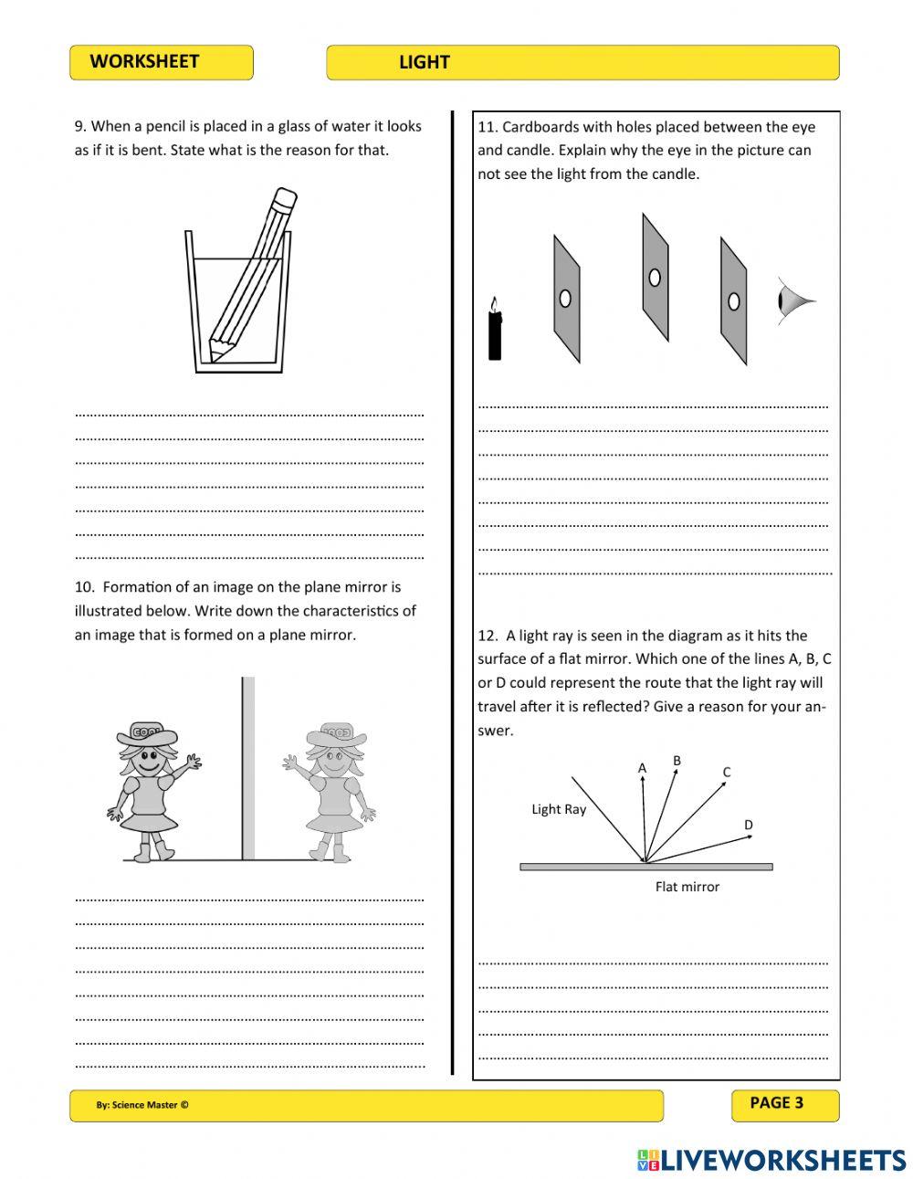 Transmission of Light