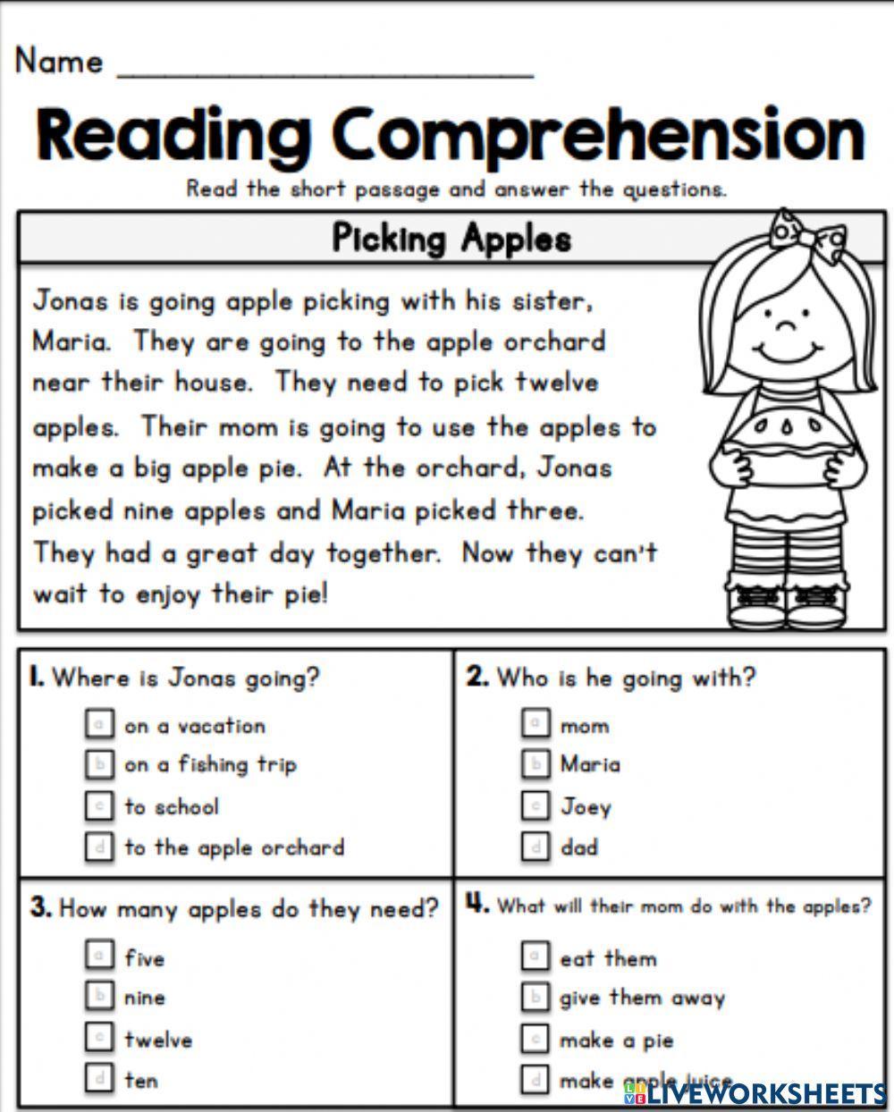 Kg Comprehension