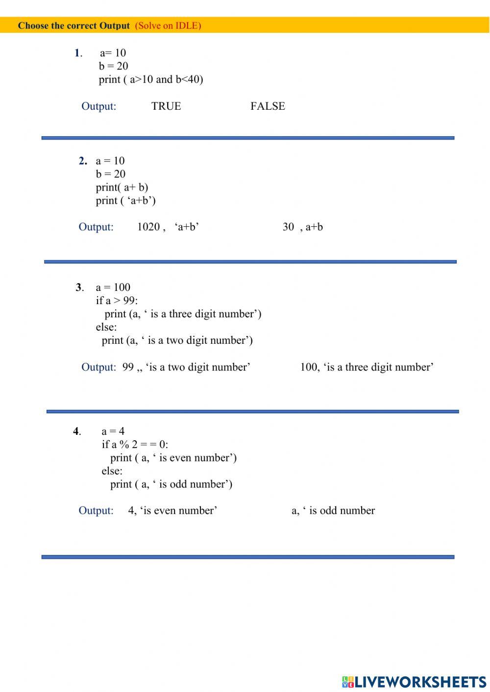 Python Basic Introduction