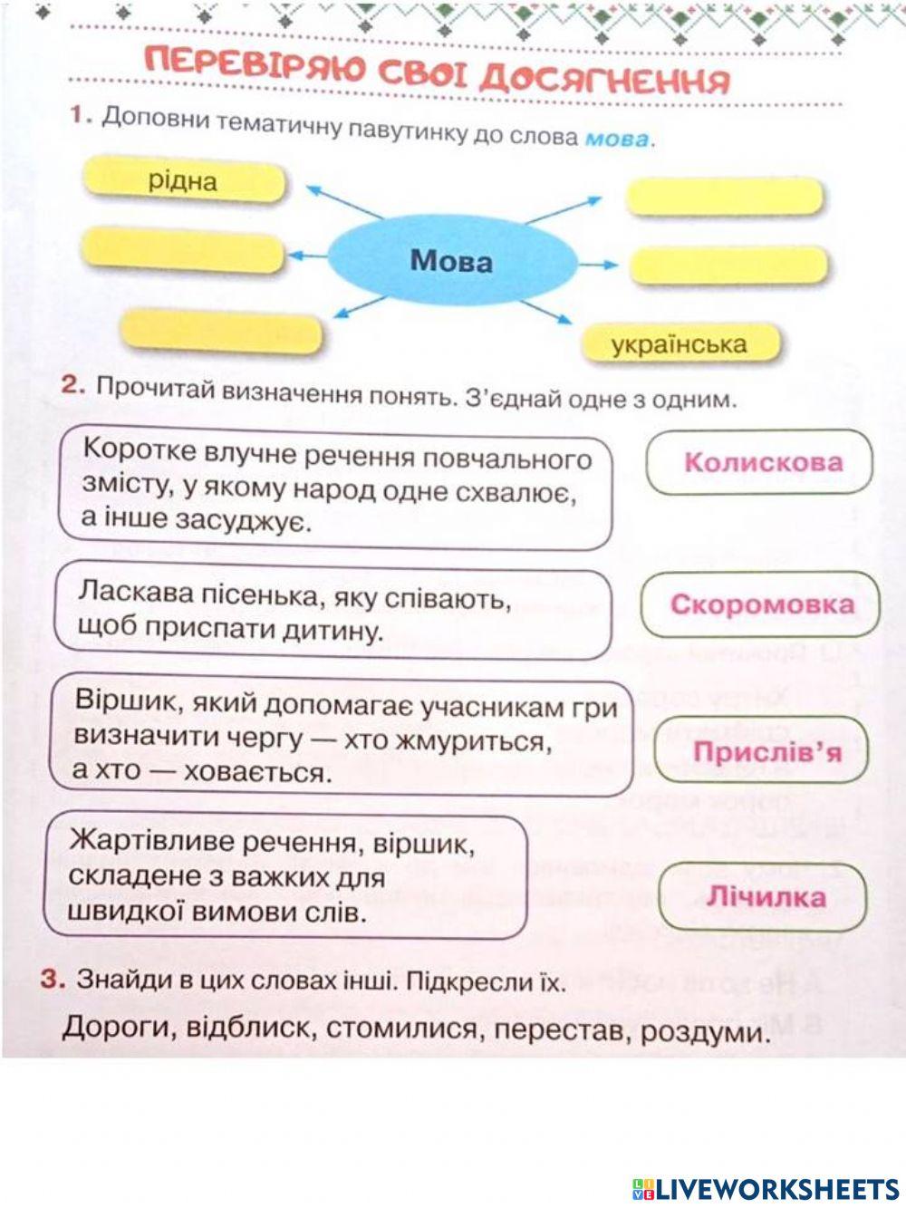 Перевіряю свої досягнення