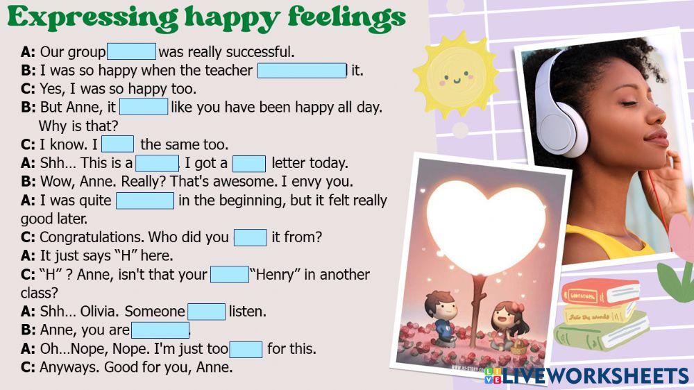 Wishes And Feelings Worksheets
