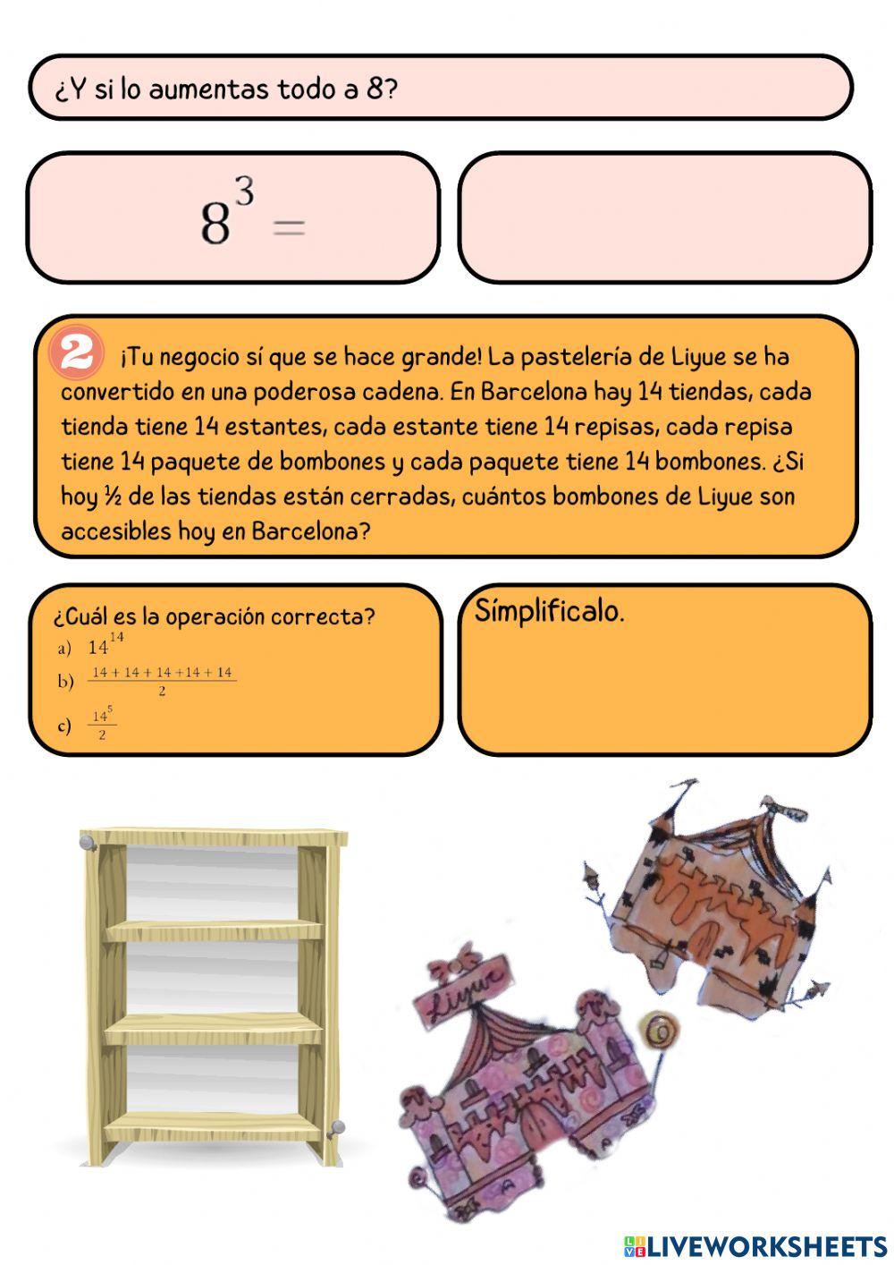 Potencias & Pasteles