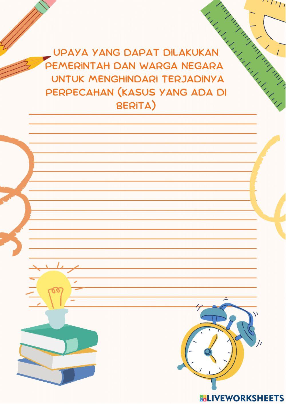 Mempertahankan Persatuan dan Kesatuan