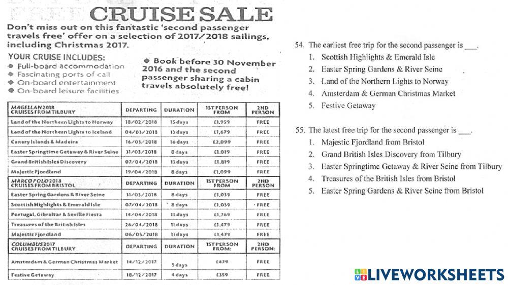 Reading Comprehension O-NET M.6 2560