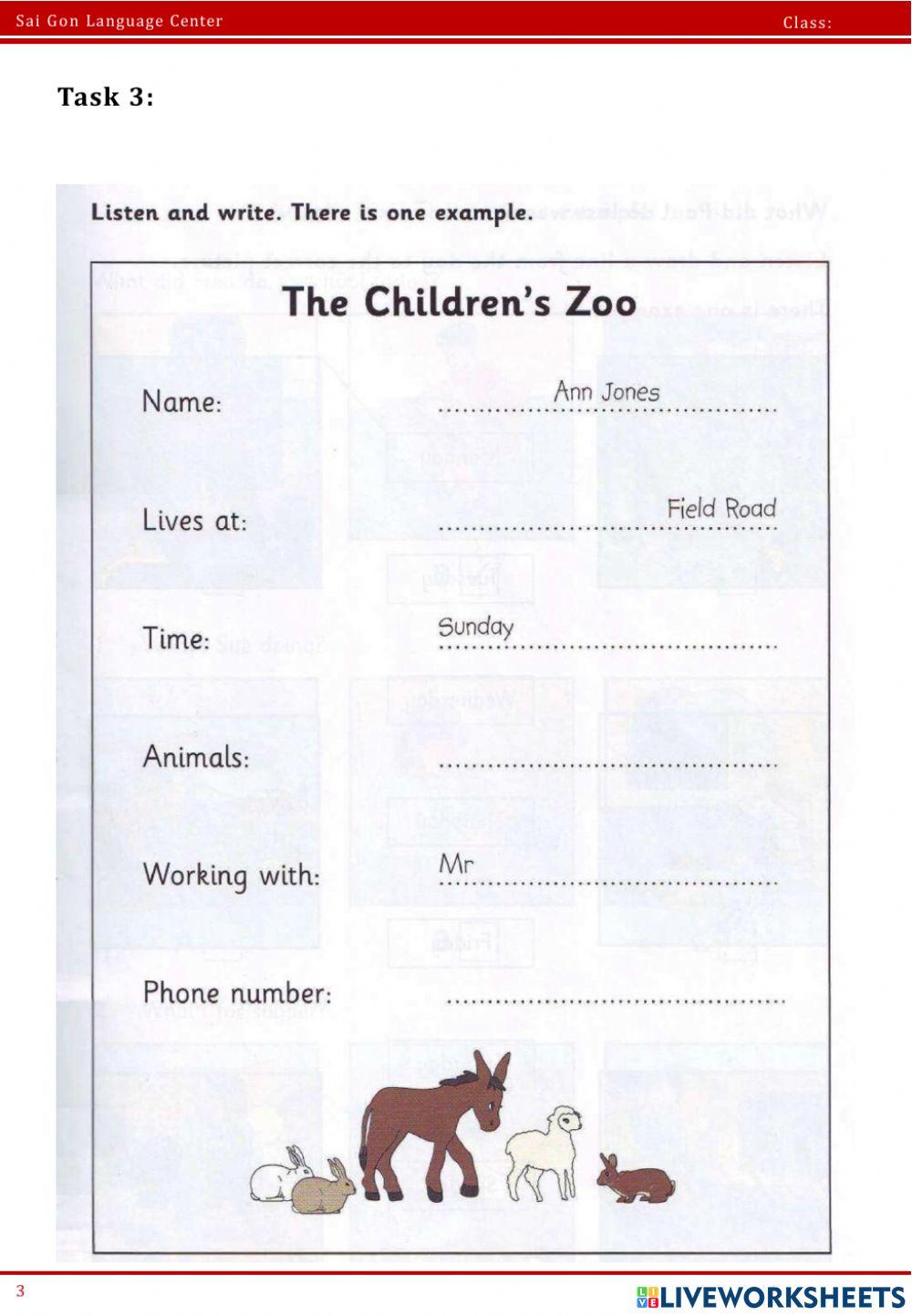 FFs3 Unit 5: A naughty monkey!