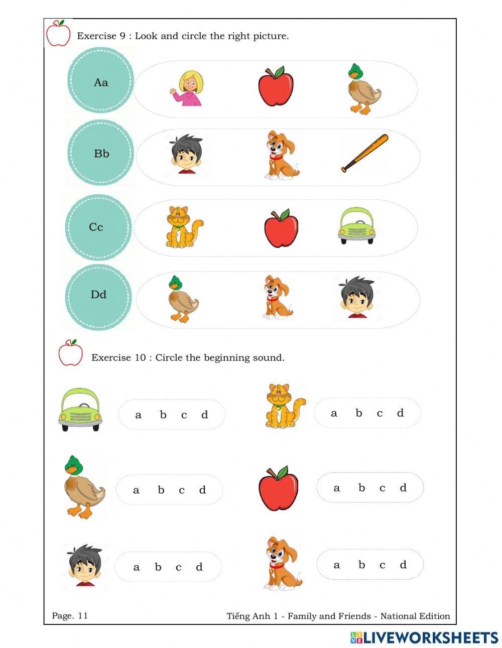 FF1.U1 numbers and colors