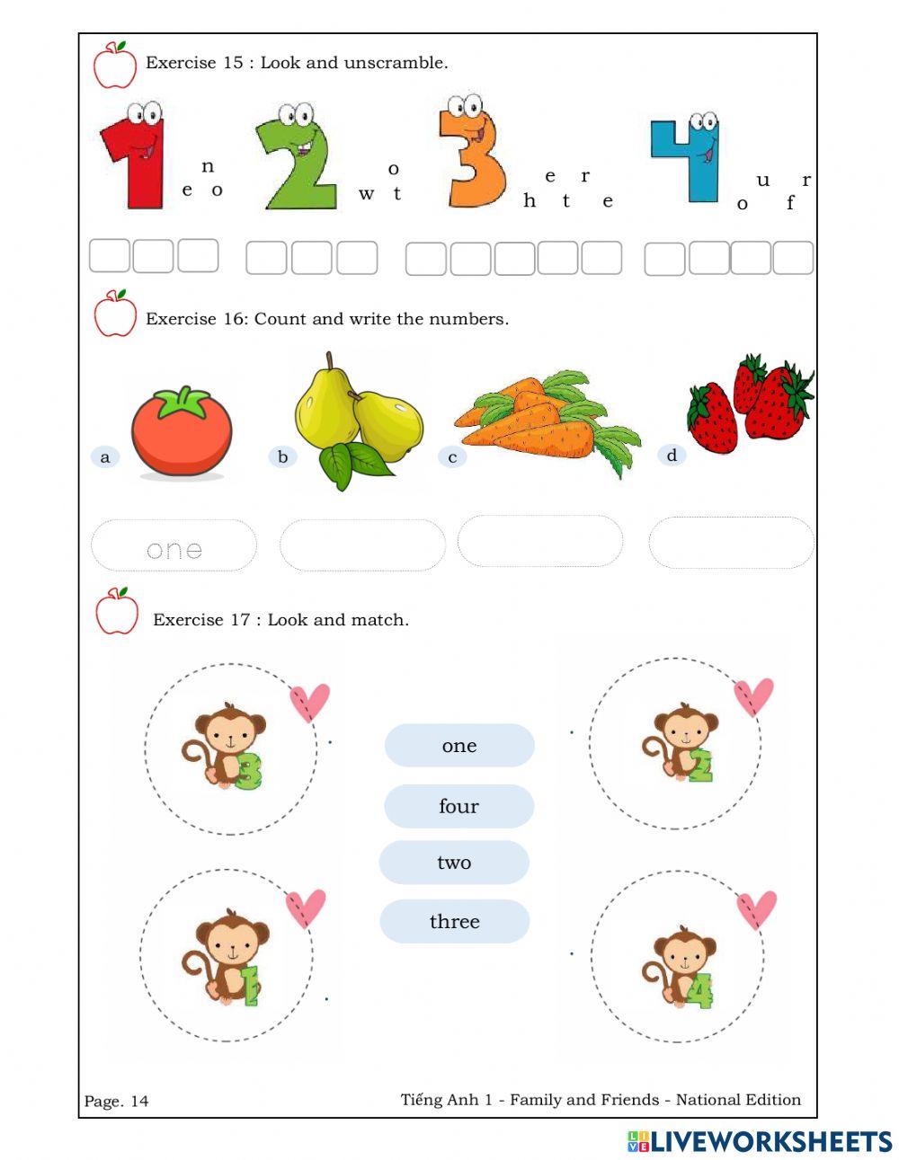 FF1.U1 numbers and colors