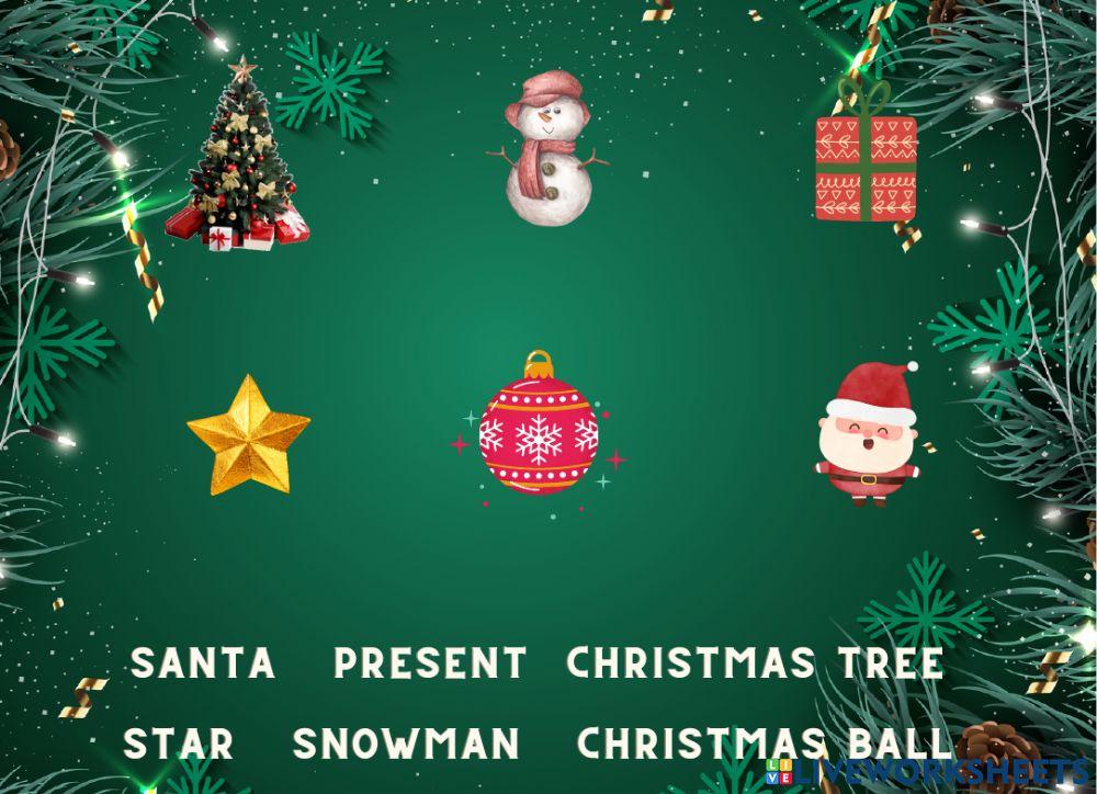 Christmas vocabulary