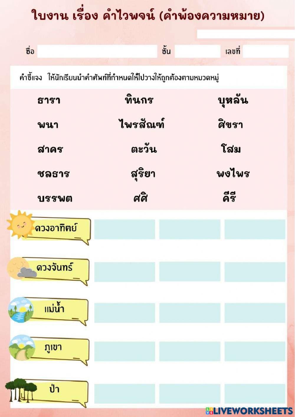คำพ้อง