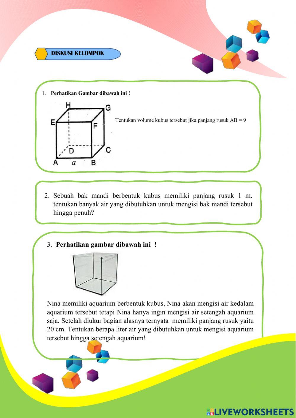 Lkpd volume kubus