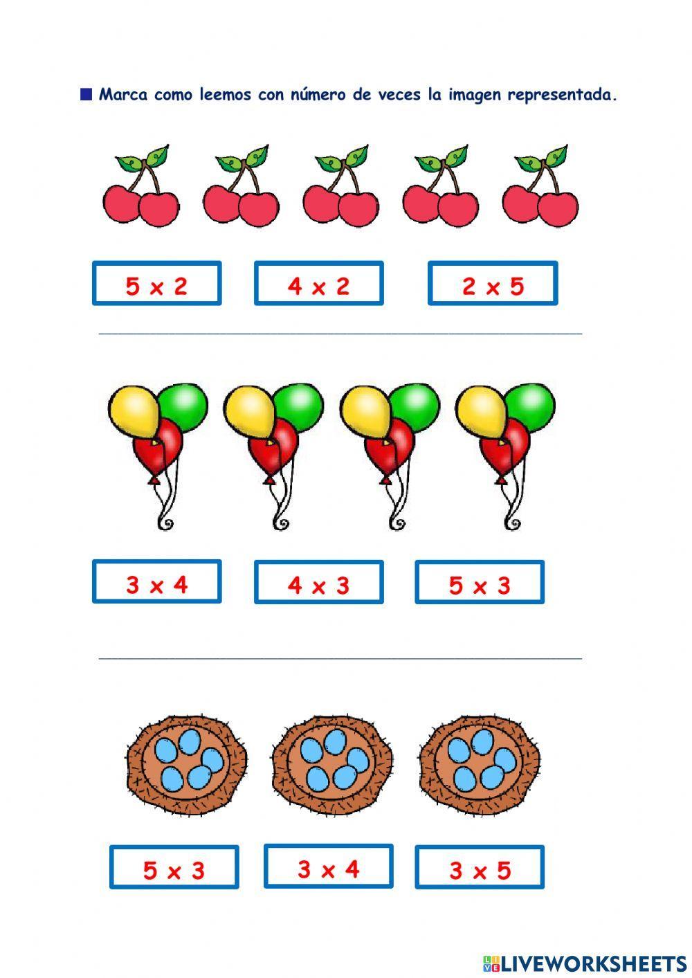 Iniciación multiplicación 1