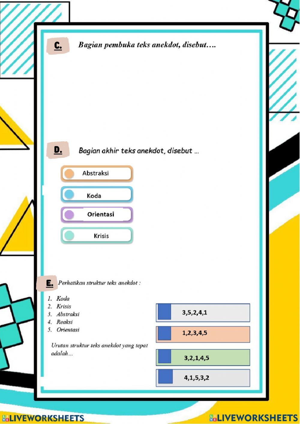 LKPD Struktur Anekdor